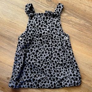 Overall dress 2T